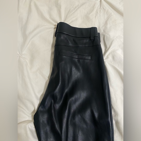 Zara Faux Leather leggings - Picture 9 of 11